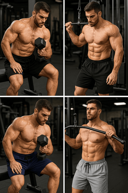 🩳 Men's Premium Quick-Dry Zipper Shorts – Pack of 4