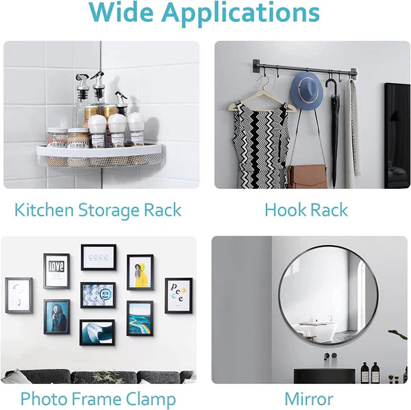 Premium Wall Hooks ( Pack Of 10 )